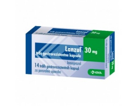 LANZUL 30 mg. 14 capsules