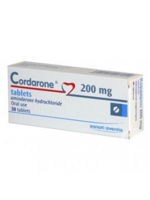 CORDARONE 200 mg. 30 tablets
