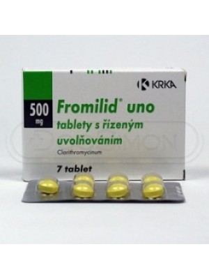 FROMILID UNO 500 mg. 7 tablets