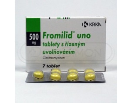 FROMILID UNO 500 mg. 7 tablets