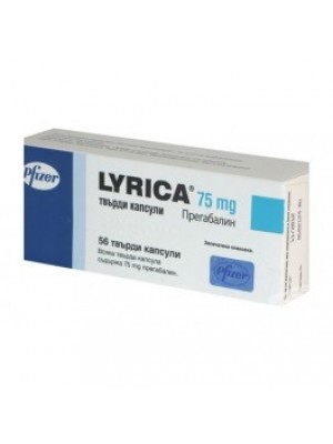 LYRICA . 75 mg. 56 capsules