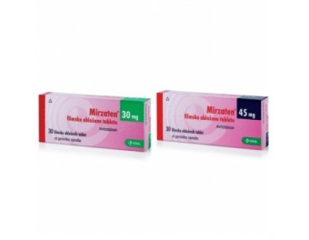 MIRZATEN 30 mg. 30 tablets