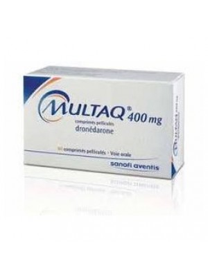 MULTAQ 400 mg. 20 tablets