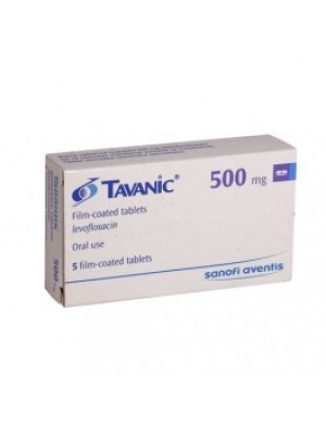 TAVANIC 500 mg. 5 tablets