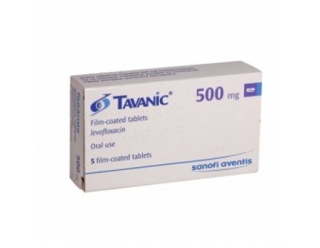 TAVANIC 500 mg. 5 tablets