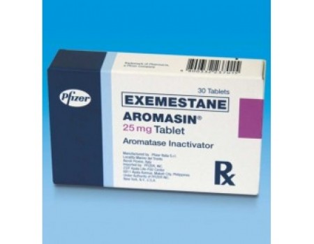 Exemestane 25 mg. 30 tablets