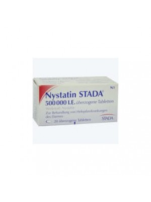 Nystatin 500,000 E. 20 tablets