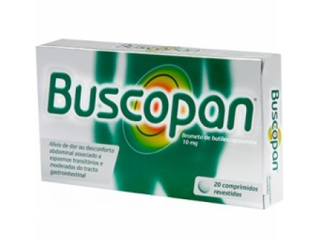 BUSCOPAN 10 mg. 20 tablets