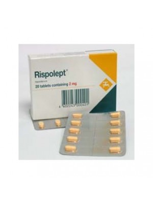 RISPOLEPT 2 mg. 20 tablets