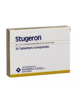 STUGERON 25 mg. 50 tablets