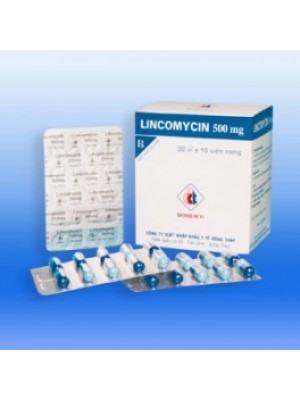 Lincomycin 500 mg. 20 capsules
