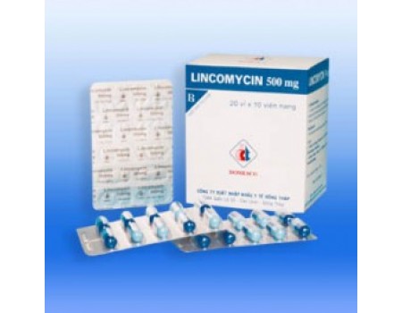 Lincomycin 500 mg. 20 capsules