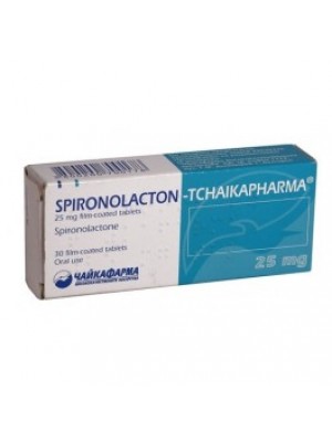 Spironolacton 25 mg. 30 tablets