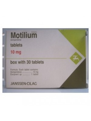 Motilium 10 mg. 30 tablets