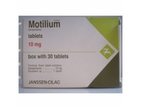 Motilium 10 mg. 30 tablets