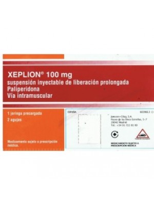 XEPLION 100 mg.