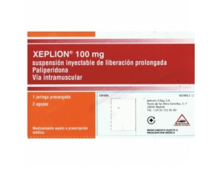 XEPLION 100 mg.