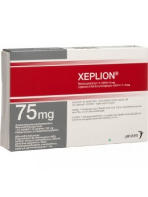 XEPLION 75 mg.
