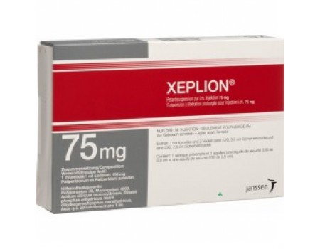 XEPLION 75 mg.