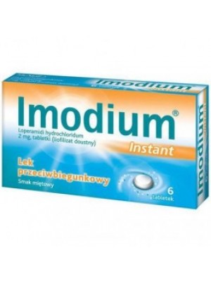 Imodium instant. 6 tablets