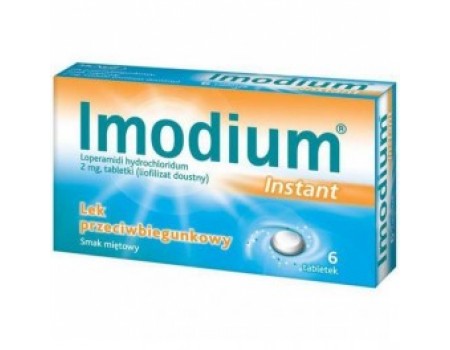 Imodium instant. 6 tablets
