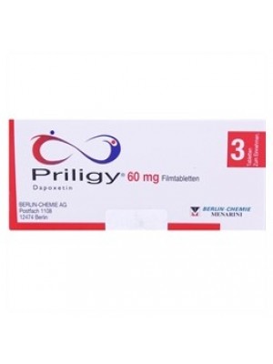 Priligy 60 mg. 3 tablets