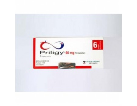 Priligy 60 mg. 6 tablets