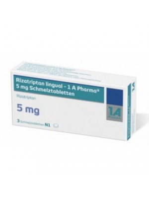 Rizatriptan 5 mg. 3 tablets