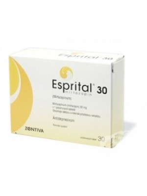 ESPRITAL 30 mg. 30 tablets