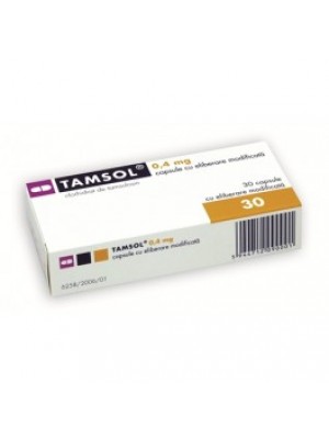 TAMSOL 0.4 mg. 100 capsules