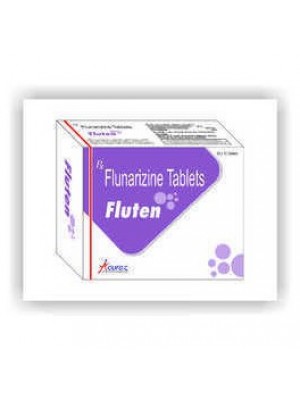 Flunarizine 5 mg. 20 capsules