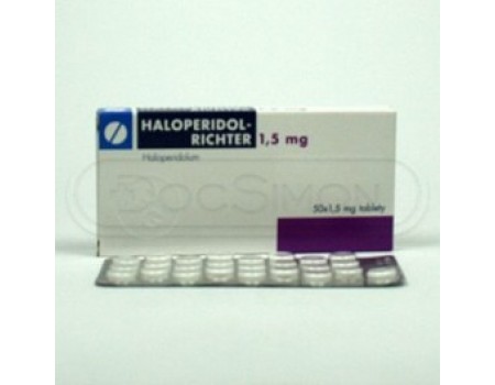 Haloperidol 1.5 mg. 50 tablets