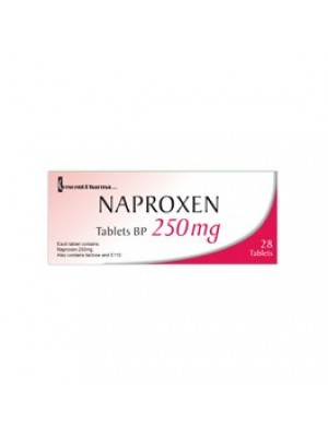 Naproxen 250 mg. 20 tablets