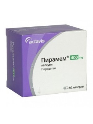 PIRAMEM 400 mg. 60 tablets