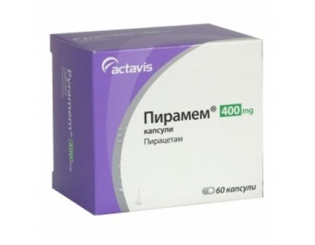 PIRAMEM 400 mg. 60 tablets