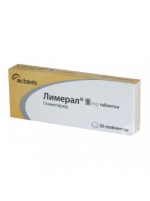 LIMERAL 1 mg. 30 tablets
