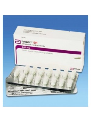 Isoptin SR 240 mg. 20 tablets