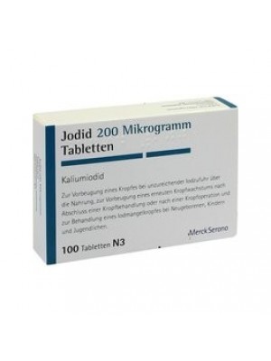 Jodid 200 mg. 100 tablets