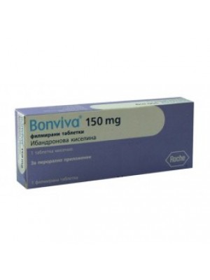 BONVIVA 150 mg. 1 table