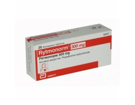 RYTMONORM 300 mg. 20 tablets