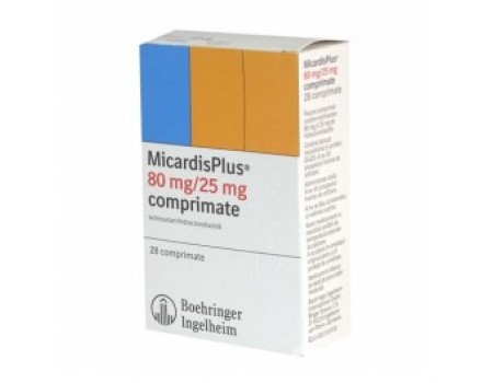 PLUS MIKARDIS table. Mg./25 80 mg. 28 table