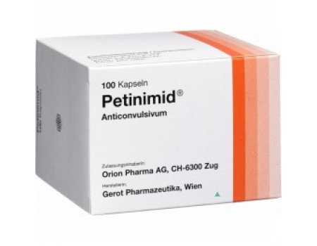 PETINIMID 250 mg. 100 capsules