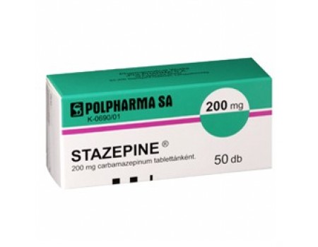 STAZEPINE 200 mg. 50 tablets