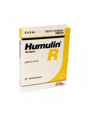 Humulin R 3 300 IU ml