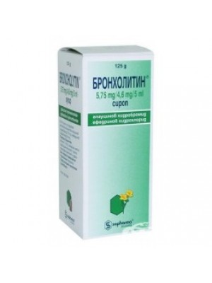 Broncholytin syrup