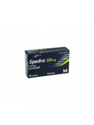 SPEDRA 50 mg. 4 tablets