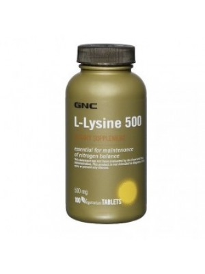 L-Lysine 500 mg. 100 tablets