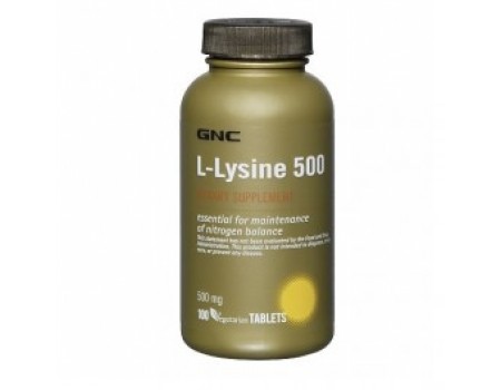 L-Lysine 500 mg. 100 tablets