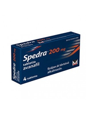 SPEDRA 200 mg. 4 tablets