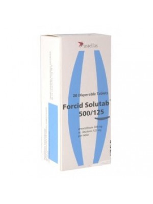 FORCID 500 mg. / 125 mg. 20 tablets
